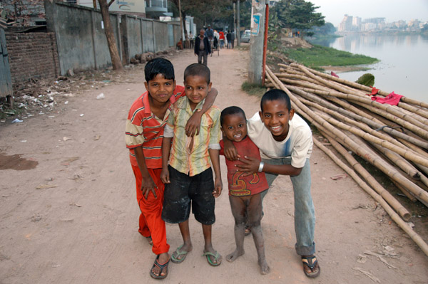 Boys in Dhaka - Gulshan Lake