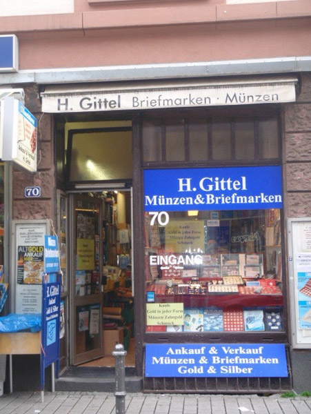 H. Gittel Mnzen & Briefmarken, Leipzigerstrae