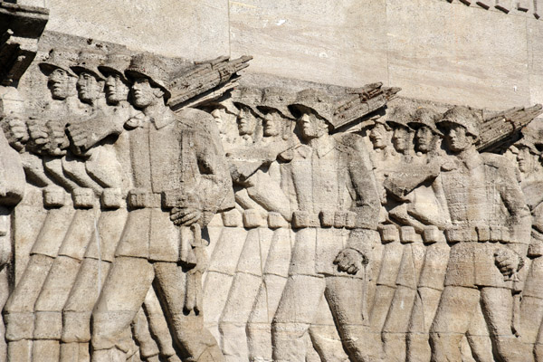 Hamburg Infantry 2. Hanseatisches memorial, Dammtordamm