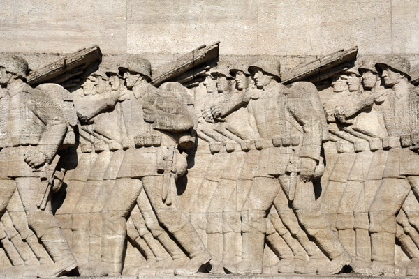 Hamburg Infantry 2. Hanseatisches memorial, Dammtordamm