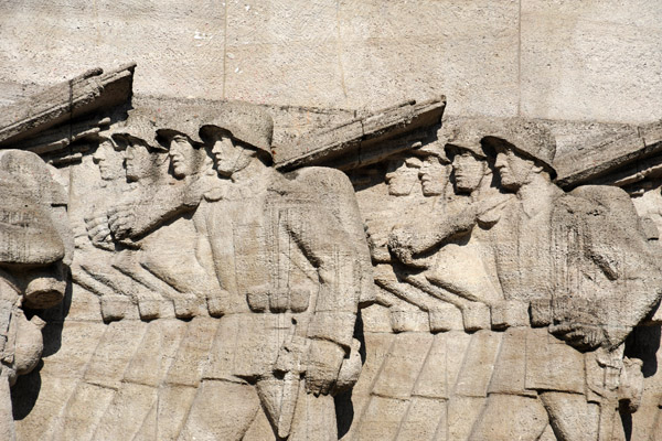 Hamburg Infantry 2. Hanseatisches memorial, Dammtordamm