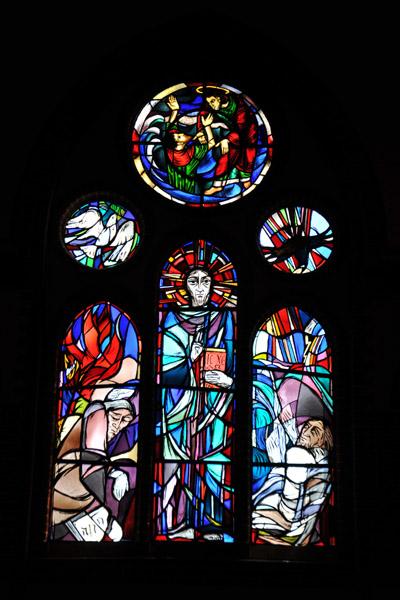 St-Petri-Kirche, stained glass, Altona