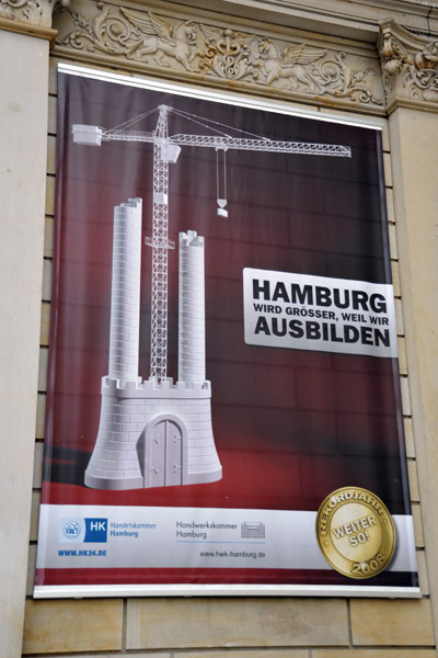 Hamburg wird grsser, weil wir ausbilden