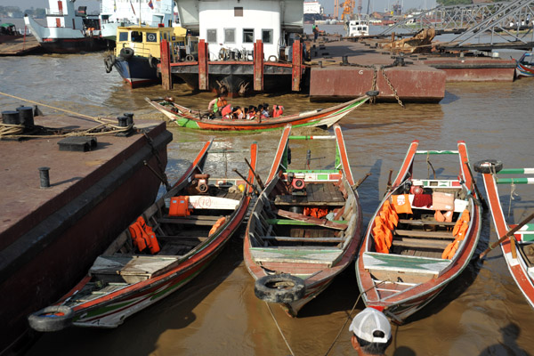 Sampans, Yangon