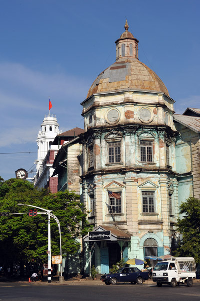 Elegant decay, Accountant-General's Office, Strand Road, Yangon