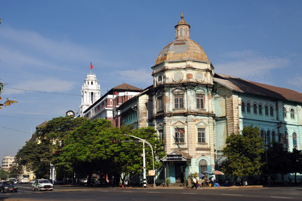 One my Yangon's many stately colonial-era buildings in need of TLC - Accountant General Office