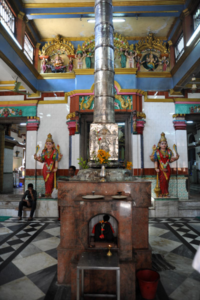 Interior of the Sri Kali Temple, Yangon