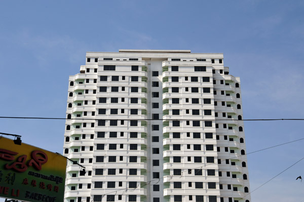 Upscale apartment tower, Nar Nattaw Street, Yangon