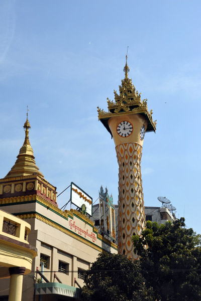 Clocktower, Mahabandoola Road, Central Yangon