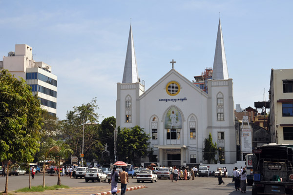 Immanuel Baptist Church, 1885, Mahabandoola Street