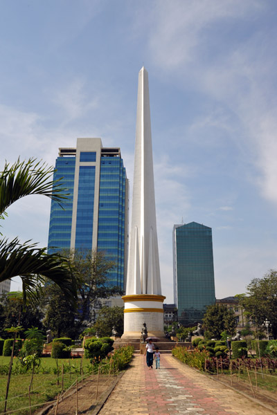 Independence Monument, Mahabandoola Garden, Yangon