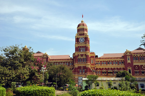 High Court clock tower, Yangon