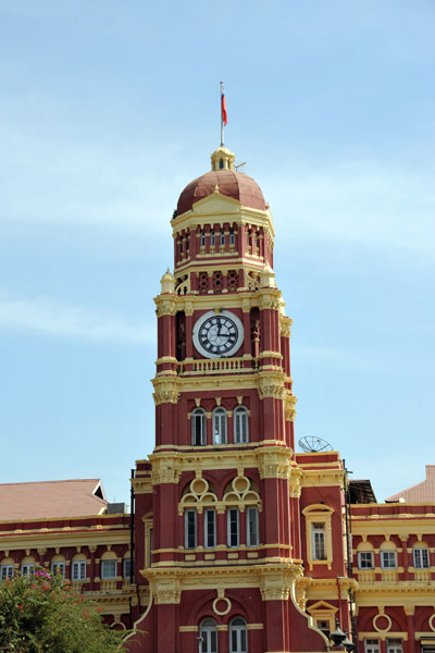 High Court clock tower, Yangon