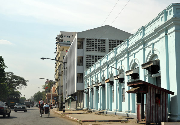 Eastern section of Strand Road, Yangon