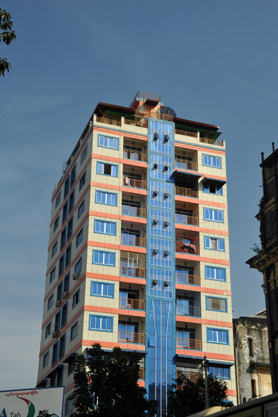 Modern apartments in Central Yangon