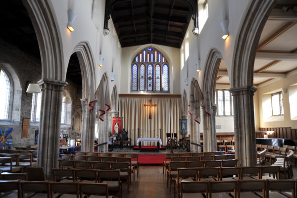 Interior of St. Peter's Church, Shaftesbury