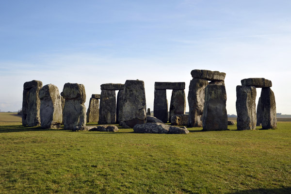 Stonehenge, believed to date from 3000-2000 BC