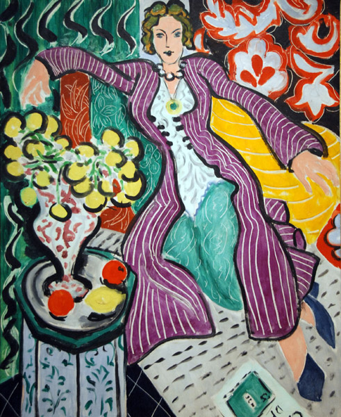 Woman in a Purple Coat, 1937, Henri Matisse (1869-1954)