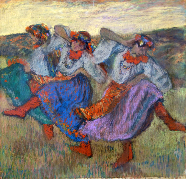 Russian Dancers, ca 1899, Edgar Degas (1834-1917)