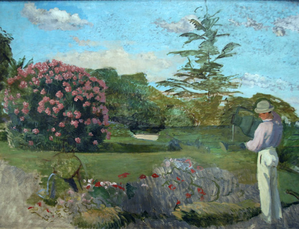 The Little Gardener, ca 1866, Frdric Bazille (1841-1870)
