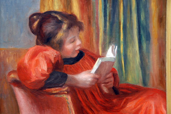 Girl Reading, ca 1890, Auguste Renoir (1841-1919)