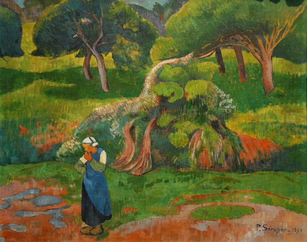 Landscape at Le Pouldu, 1890, Paul Srusier (1864-1927)