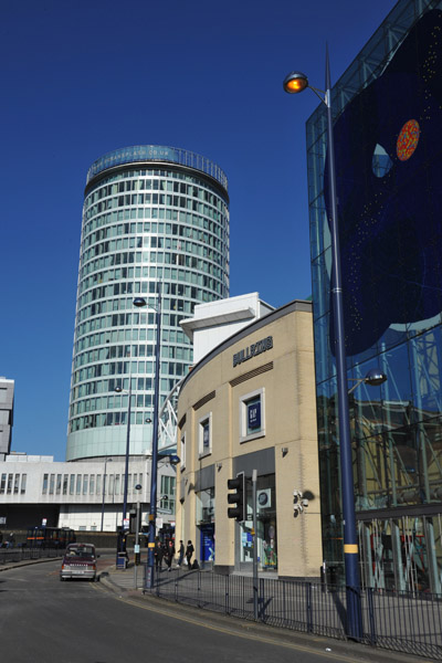 The Rotunda and the Bullring Shopping Centre