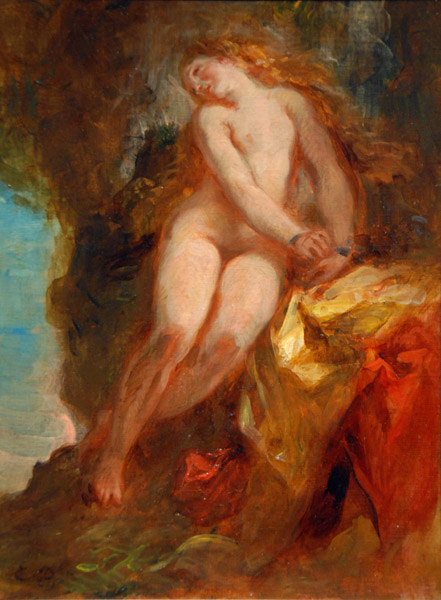 Andromeda, 1852, Eugne Delacroix (1798-1863)