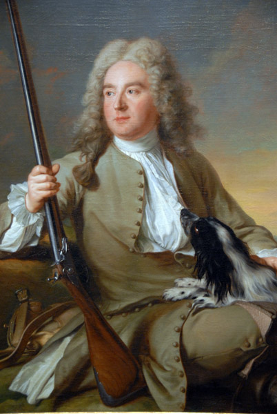 M. d'Hotel in Hunting Clothes, 1727, Jean-Marc Nattier (1685-1766)