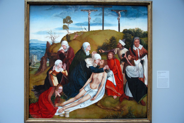 Lamentation ca 1520 attributed to Quentin Massys (1466-1530)