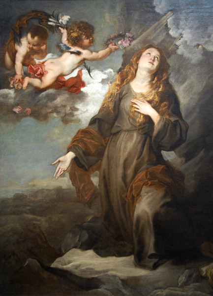 St. Rosalie in Glory, 1624, Anthony van Dyck (1599-1641)