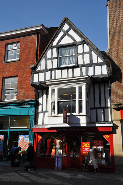 British Heart Foundation in an old English town house