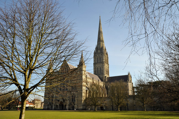 Salisbury Cathedral, constructed 1220-1258