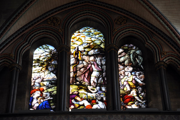 Moses window, Salisbury Cathedral