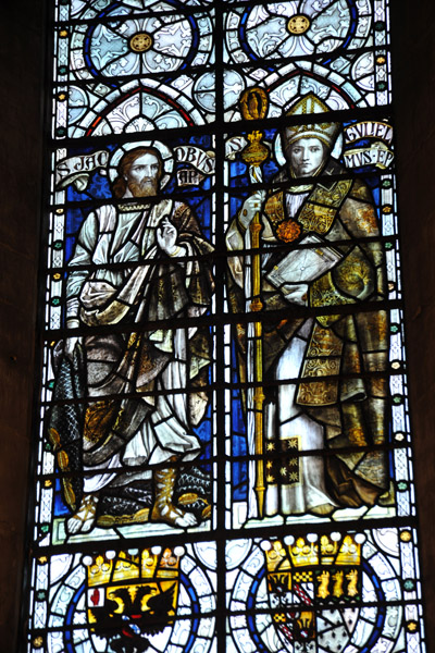 Stained Glass, St. Jacob, St. Gulielmus