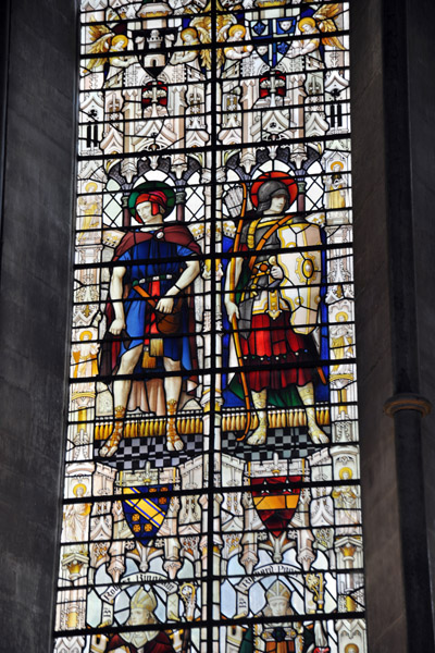 Robert Bingham, stained glass, Salisbury Cathedral