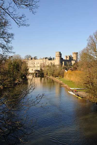 River Avon leading to Warwick Castle
