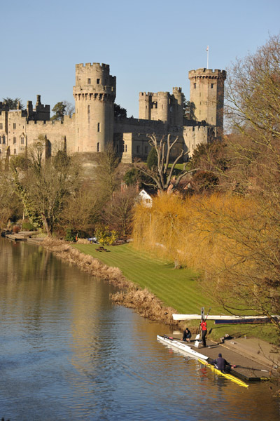 River Avon leading to Warwick Castle