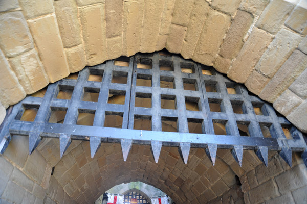 Portcullis of Warwick Castle