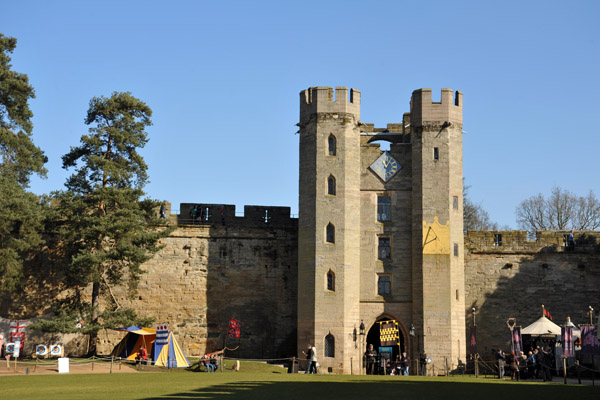 Gatehouse from the Courtyard, Warwick Castle
