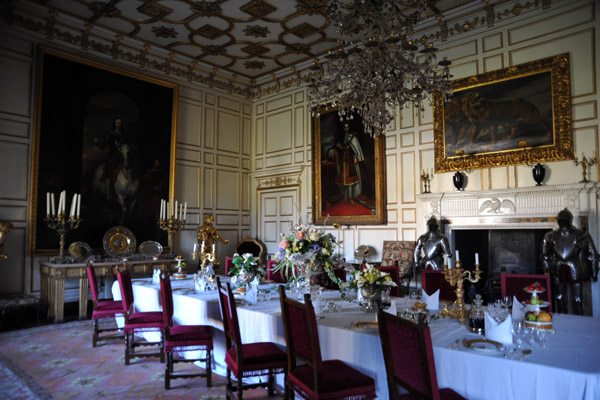 State Dining Room, Warwick Castle