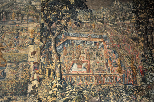 Tapestry in the Queen Anne Bedroom, 1604