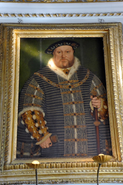 Portrait of Henry VIII, Warwick Castle