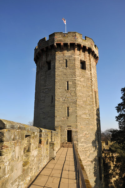 Atop the wall leading to Guy's Tower