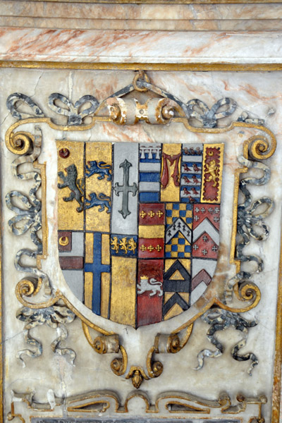 Beaumont chapel coat-of-arms