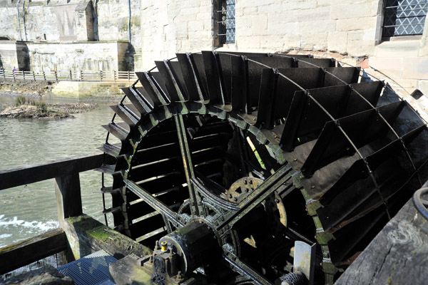 Waterwheel of the Mill, Warwick Castle