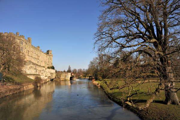 River Avon and Warwick Castle