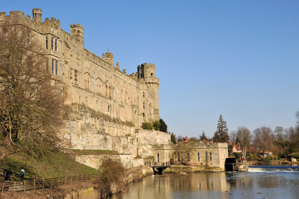 River Avon and Warwick Castle