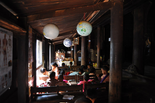 School at Bagaya Monastery, Inwa