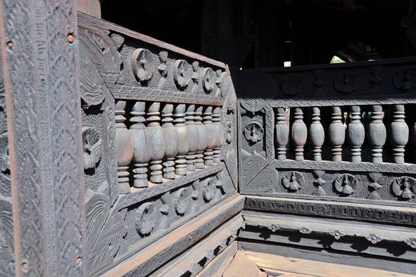 Railing around Bagaya Monastery